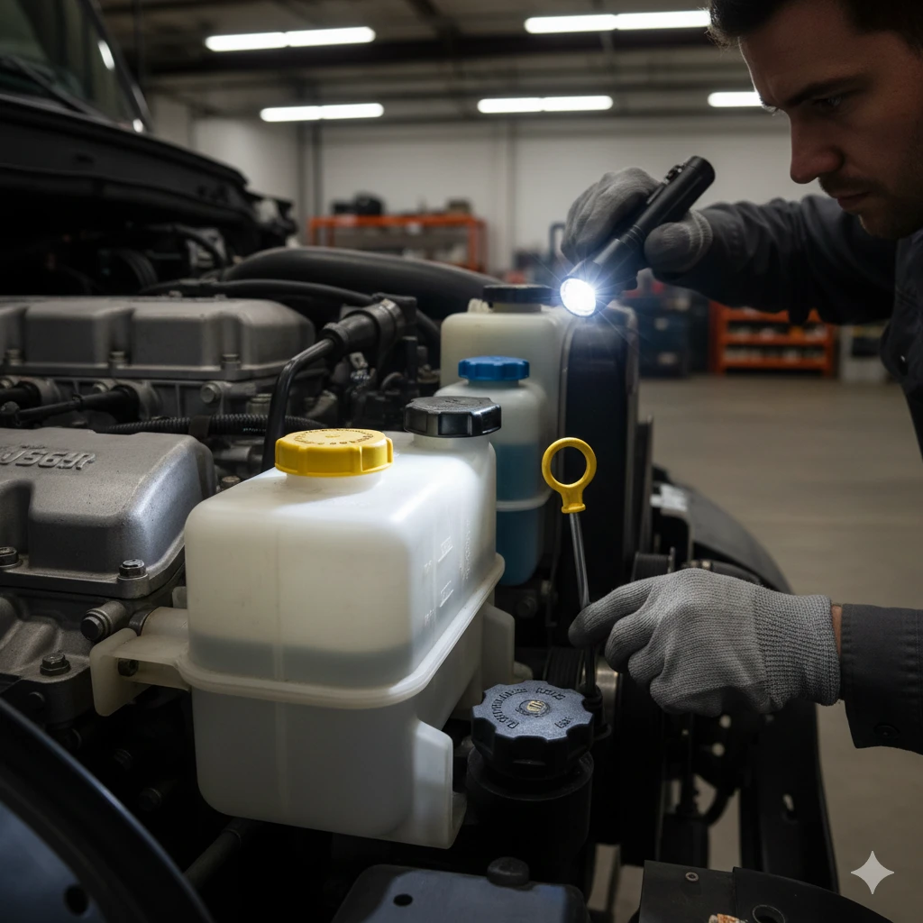 heavy-duty-engine-fluids-check