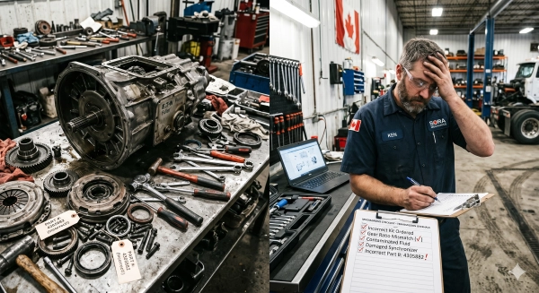 Poor repairs highlight the qualified technicians importance in preventing costly truck transmission misdiagnosis and downtime