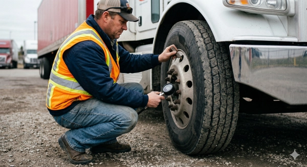 truck-tire-inspection-pressure-tread-check