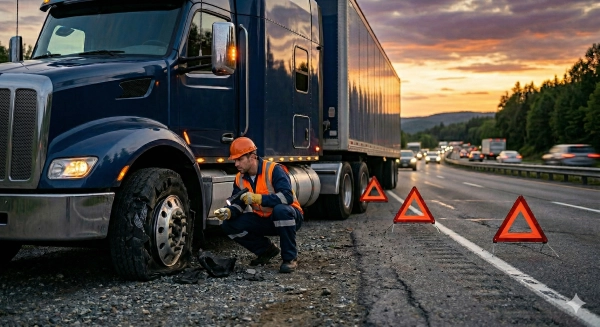 truck-tire-repair-blowout-roadside-alberta