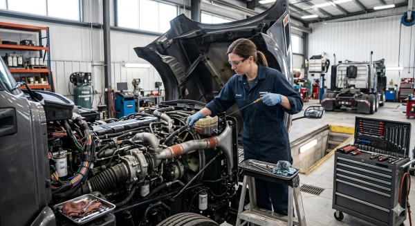 Preventive maintenance helping reduce truck limp mode incidents in commercial fleets